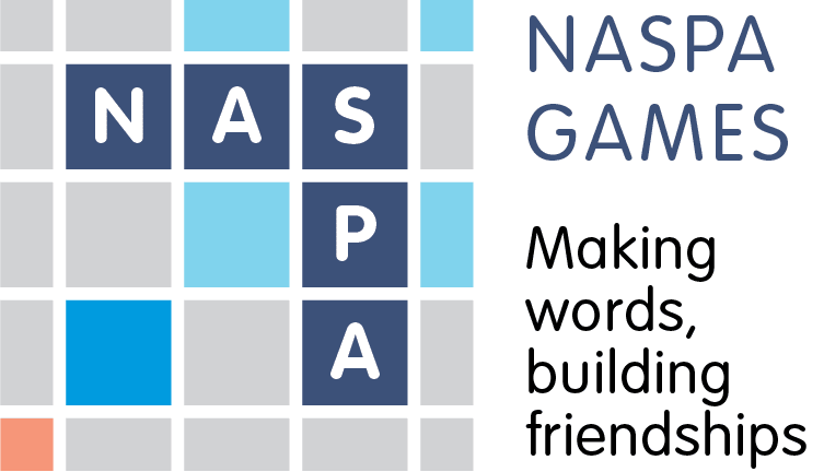 Image: NASPA GAMES. Making words, building friendships.
